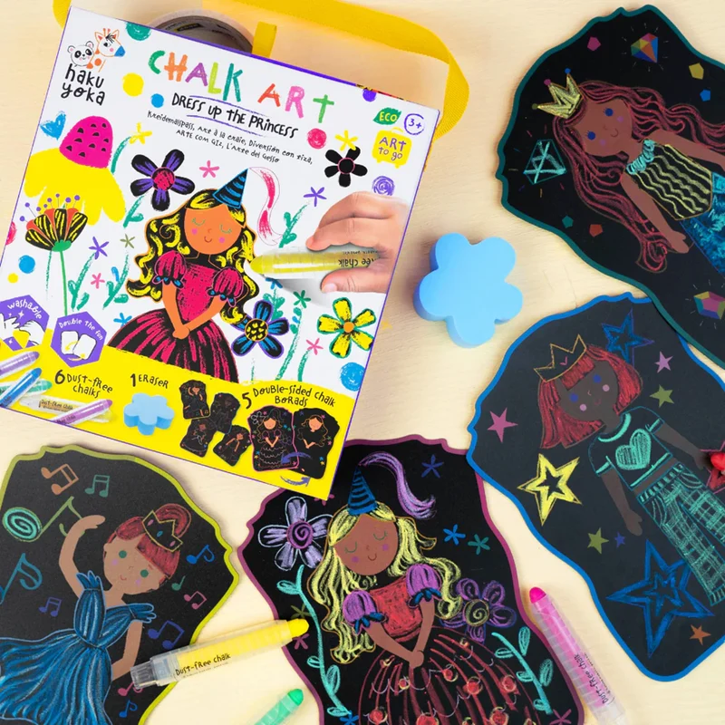 Haku Yoka - Art To Go Chalk Art Dress Up The Princess