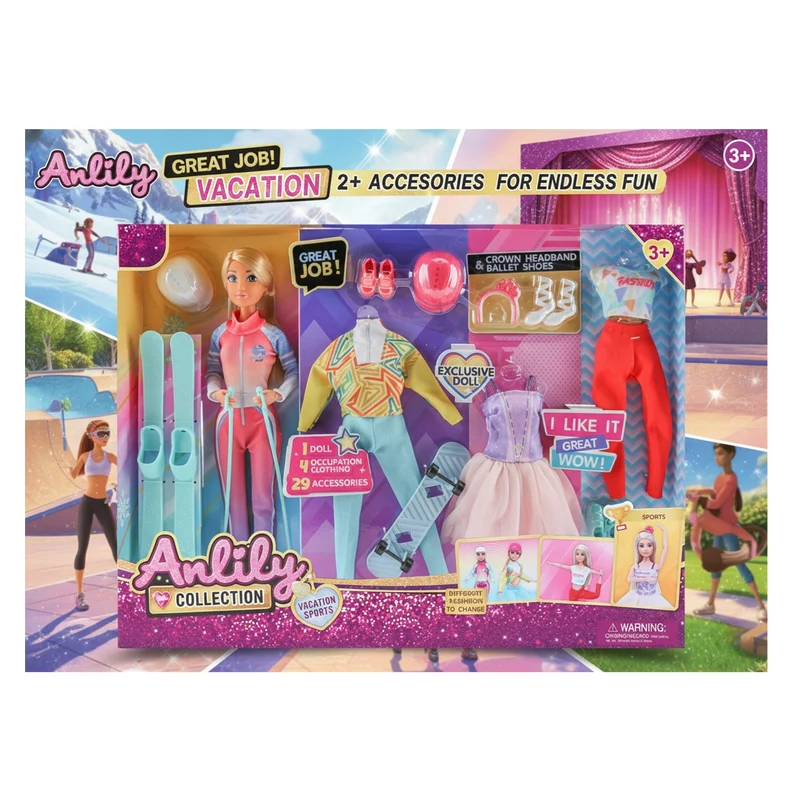 Anlily Vacation Sports 1 Doll