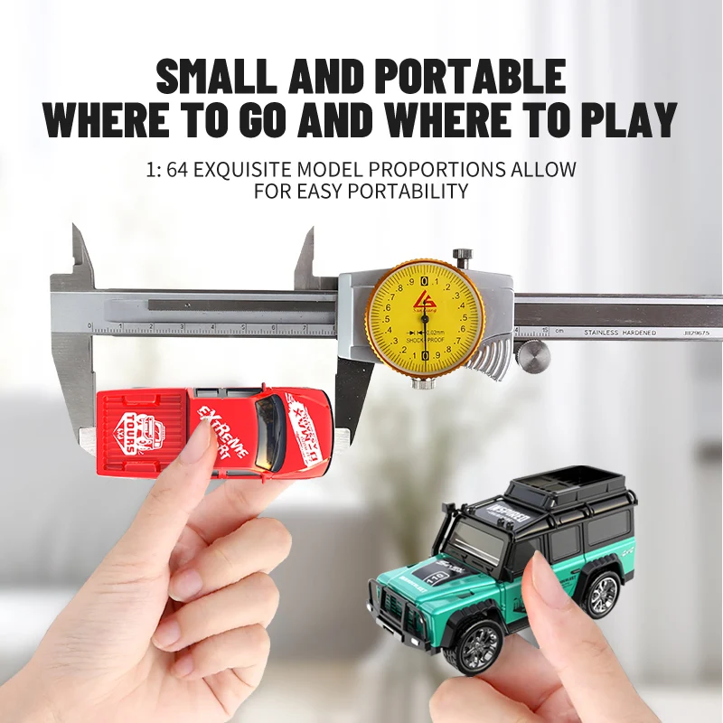 6-Wheel Off-Road Trasped RC Car - Assorted