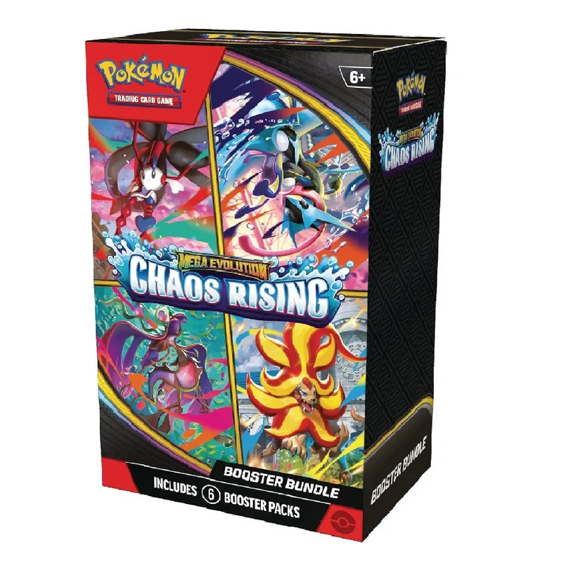 Pokémon TCG: Mega Evolution—Chaos Rising Booster Bundle