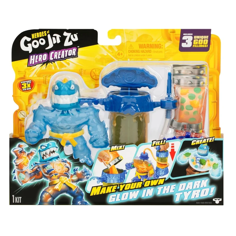 Heroes of Goo Jit Zu Hero Creator Myo Pack- Tyro