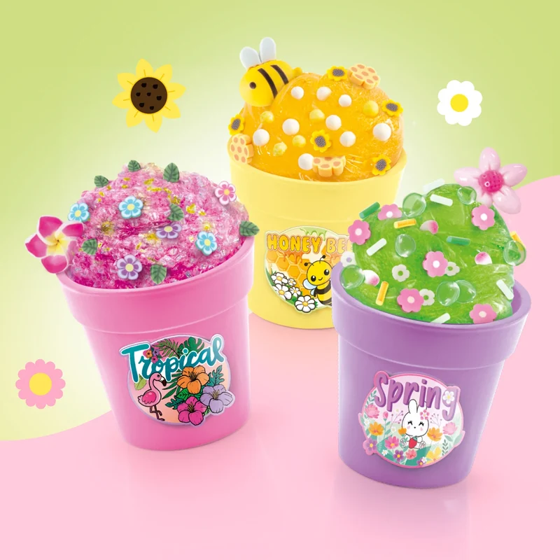 So Slime Slime Flower 3 Pack