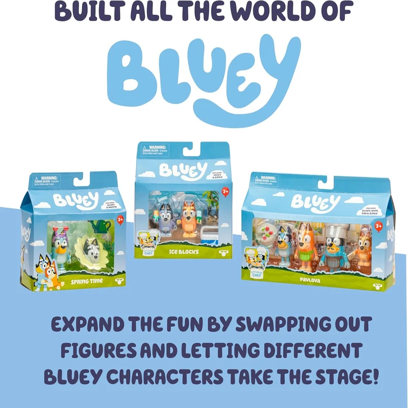 Bluey S14 Figure 2Pk Cricket