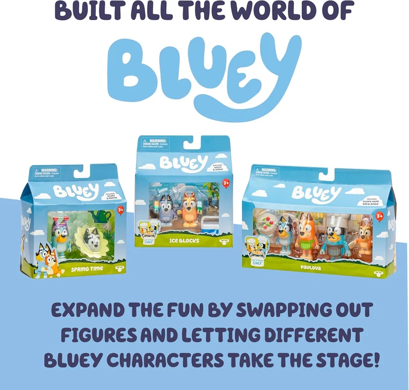 Bluey S14 Figure 2 Pack Rug Island