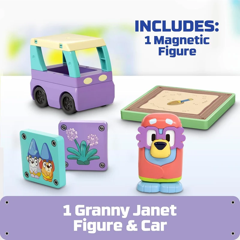 TILE TOWN Bluey S2 Booster Pk Granny Bluey