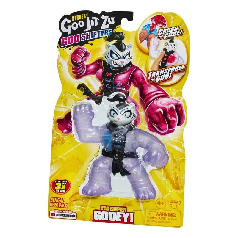 Heroes of Goo Jit Zu Goo Shifters Bengal Figure (12 cm)
