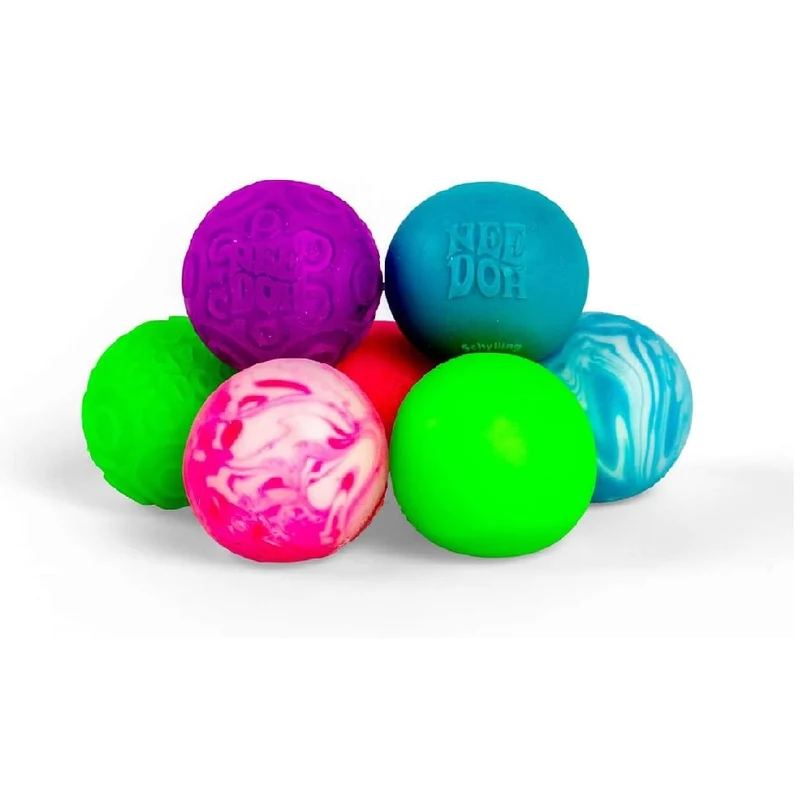 Schylling NeeDoh Teenie Single - Mini Groovy Glob 1 Piece Assorted Color