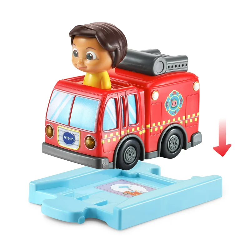 VTech CoComelon Go! Go! Smart Wheels® Nina’s Fire Truck & Track (VTUS)