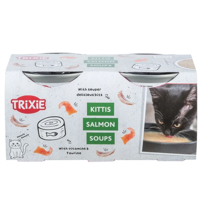 Trixie Kittis Salmon Soup