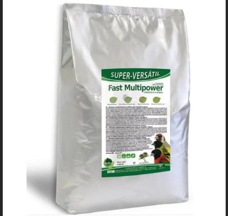 Fast Multipower Carduelis & Spinus 1kg (selbstverpackt) - Grünes Eifutter