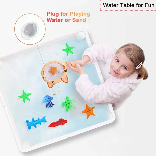 Little Story - 4 In 1 Activity And Block Table With 350 Blocks - Extra Large
