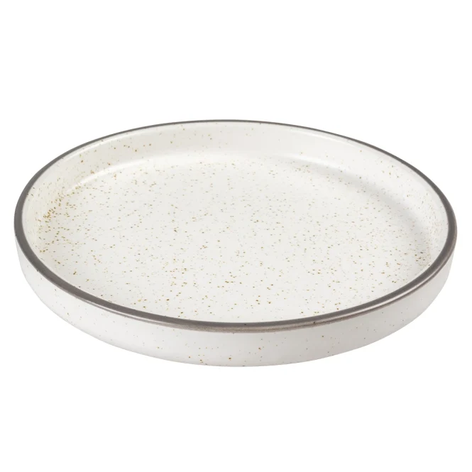 Duvoplus flacher Keramiknapf Stone Speckle
