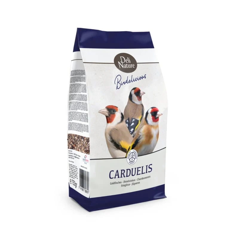 Birdelicious Carduelis Goldfinches 750 Gramm, Deli Nature