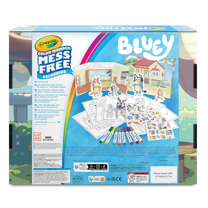 Crayola Color Wonder Activity Kit Bluey