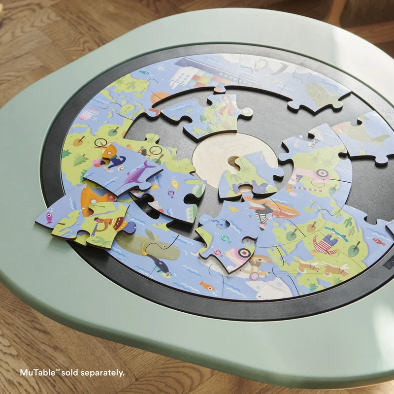 Stokke Mutable Puzzle V2 Around The World - Green