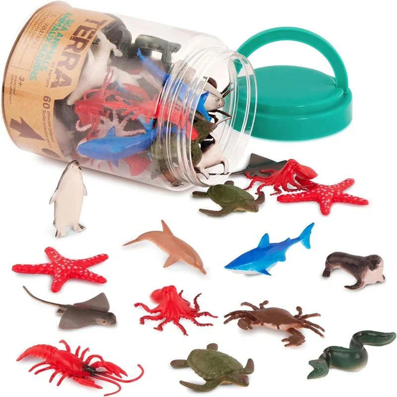 Terra - Sea Animals In Tube