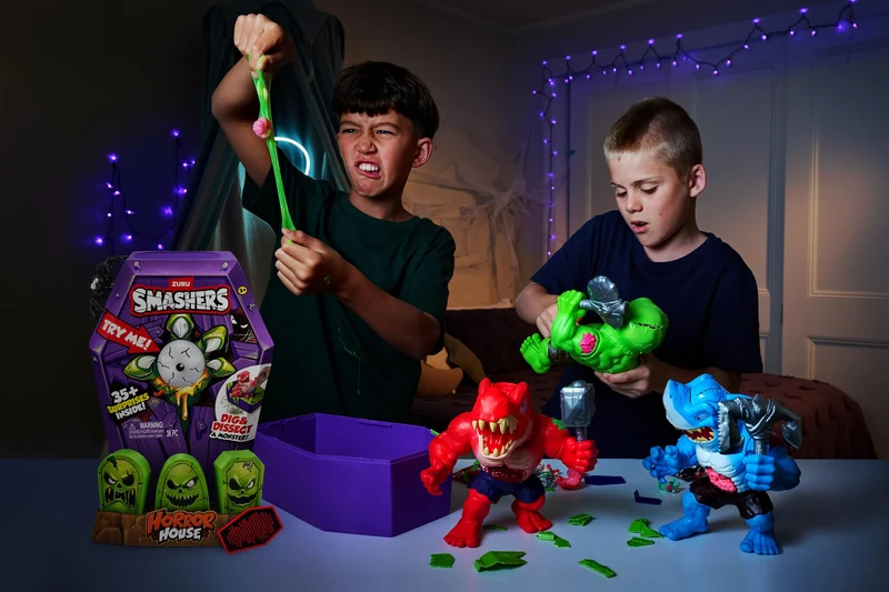 Smashers Mega Horror House Mini Figure Set (ZUR-74124)
