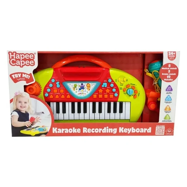 HapeeCapee Karaoke Recording Keyboard