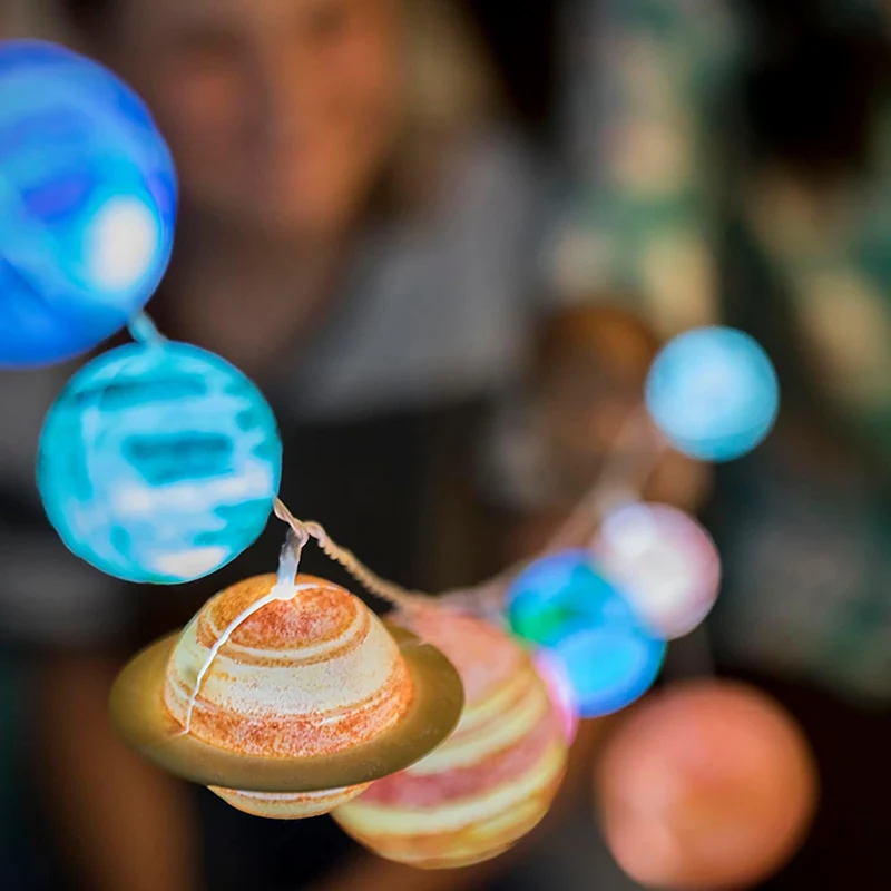 4M Girl Steam / Solar System String Lights