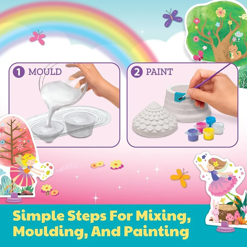 4M Mould & Paint Fairy Wishing Well