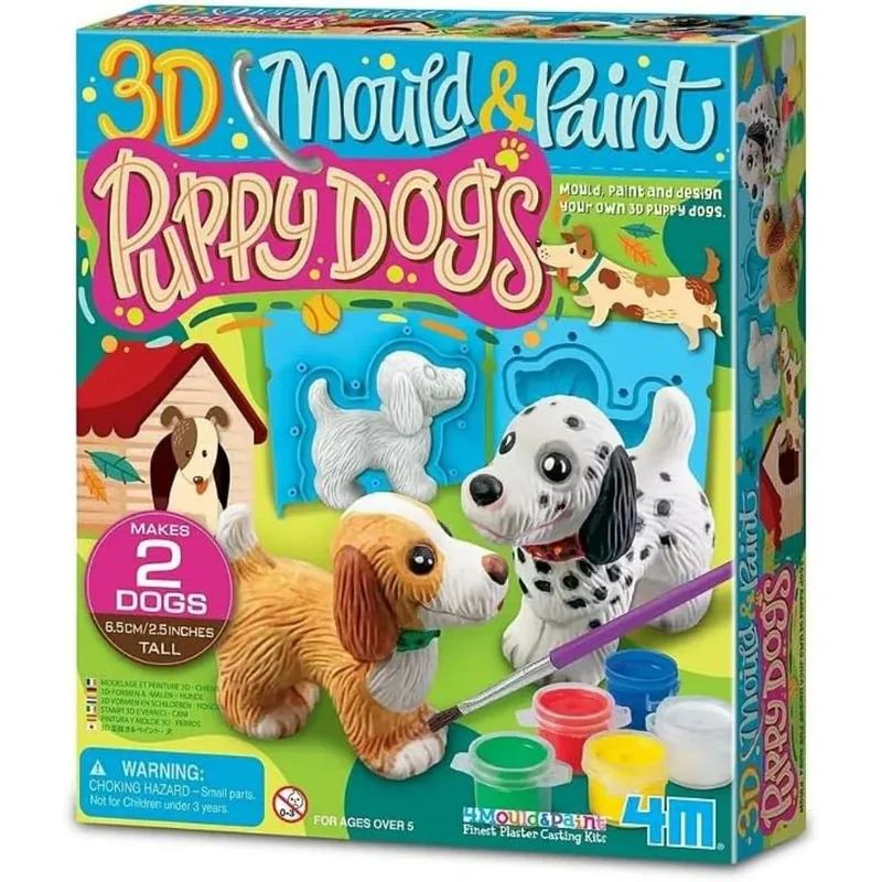 4M 3D MP Puppy Dogs