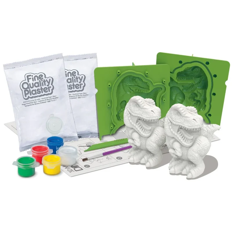 4M 3D Mould & Paint/Dinosaur