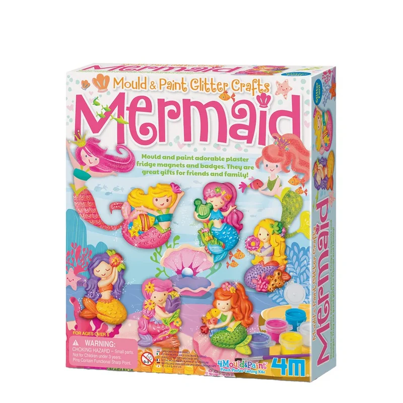 4M Mould & Paint / Glitter Mermaid