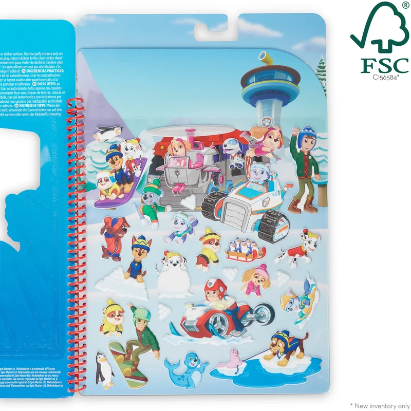 Melissa and Doug Paw Patrol Puffy Sticker Pad - Jake's Mountain