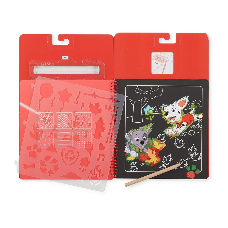 Melissa and Doug Paw Patrol Scratch Art Pad - Marshall