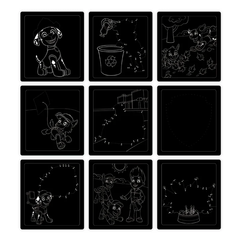 Melissa and Doug Paw Patrol Scratch Art Pad - Marshall