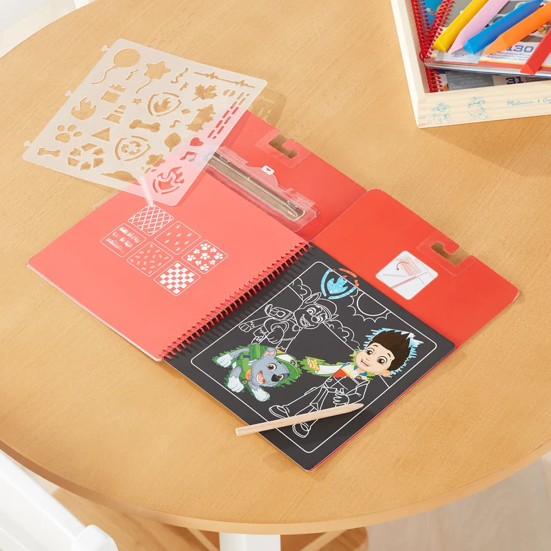 Melissa and Doug Paw Patrol Scratch Art Pad - Marshall