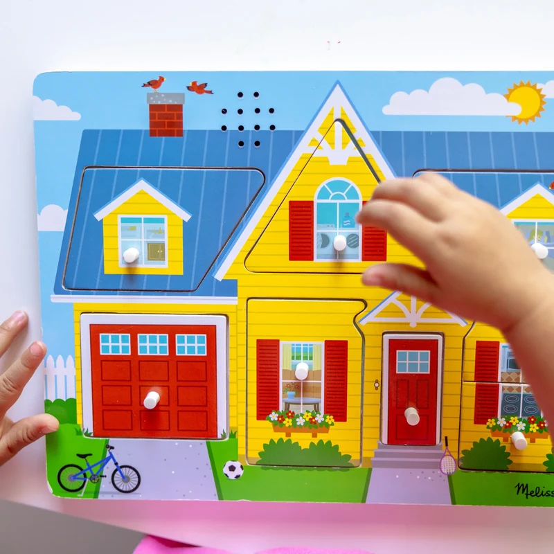 Melissa and Doug Around the House Sound Puzzle