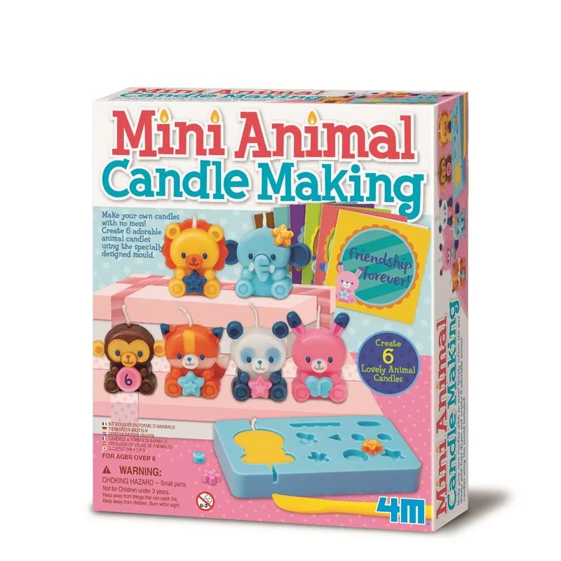 4M Mini Animal Candle Making