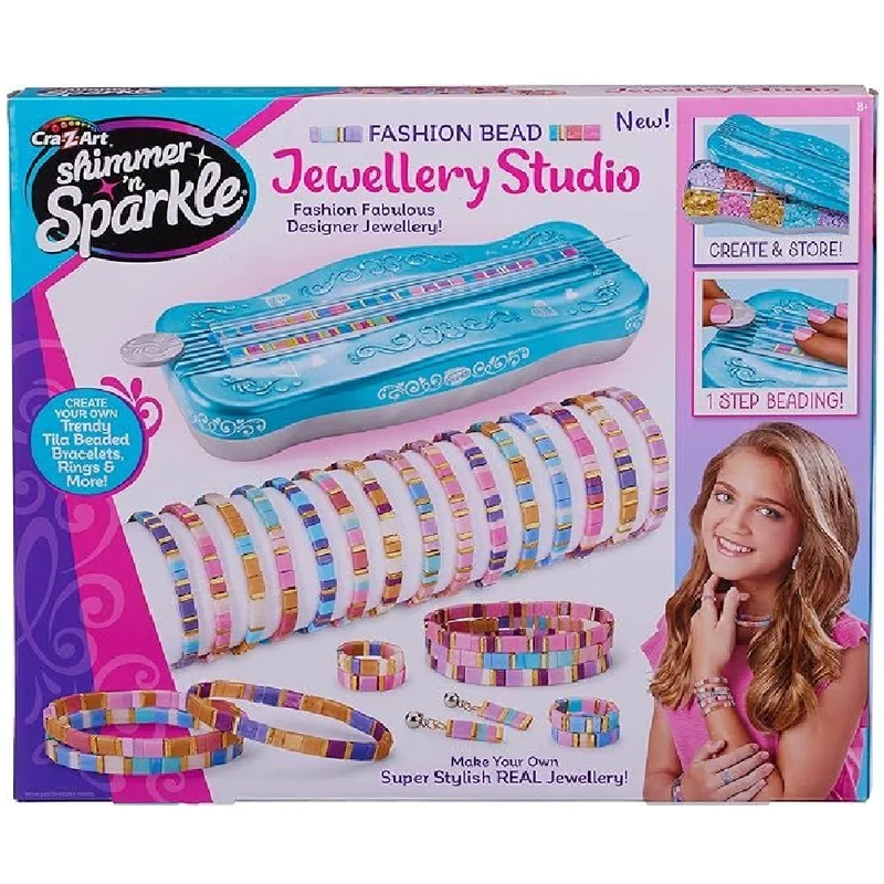 Shimmer 'n Sparkle Tila Bead Bracelet Studio (SNS-65606)