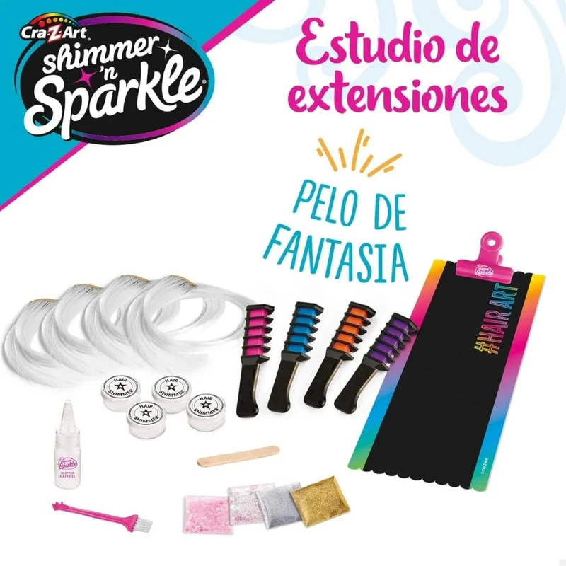 Shimmer N Sparkle Color FX Hair Extension Studio (SNS-65594)