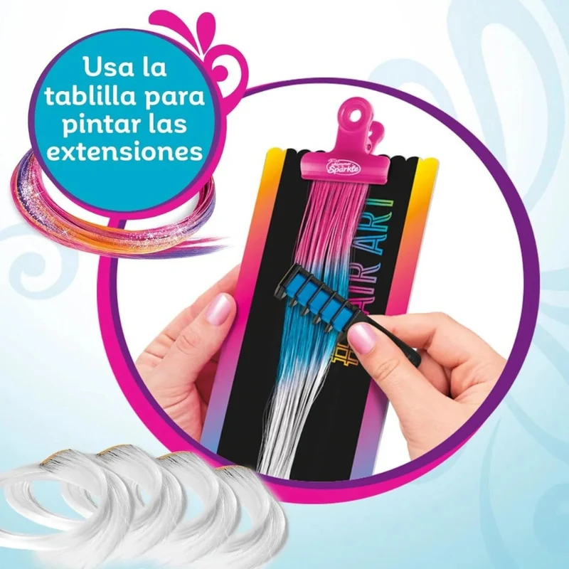 Shimmer N Sparkle Color FX Hair Extension Studio (SNS-65594)