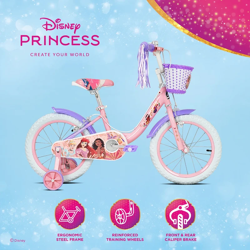 Spartan 14" Disney Princess Bicycle
