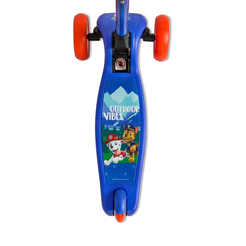 Spartan Paw Patrol Boys 3-Wheel Light Up Scooter