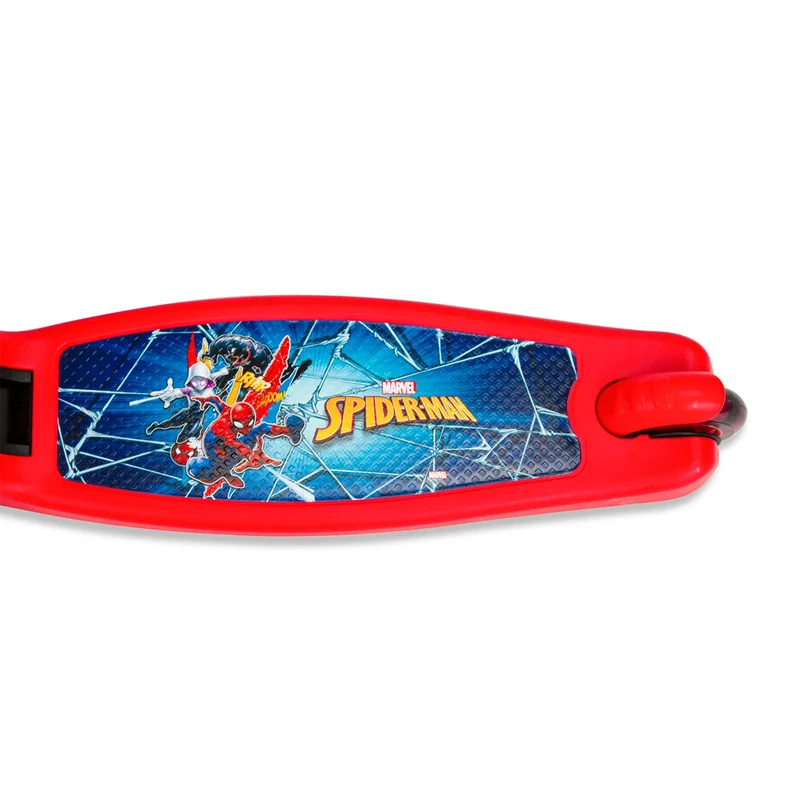 Spartan Spiderman 3-Wheel LED Folding Scooter