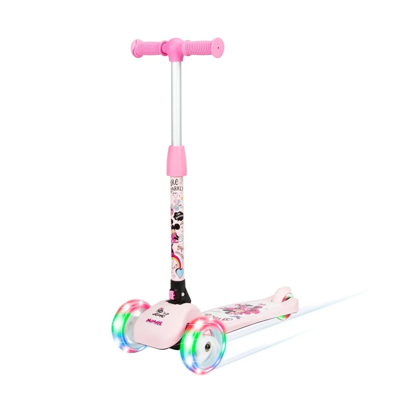 Spartan Minnie 3-Wheel LED Folding Scooter