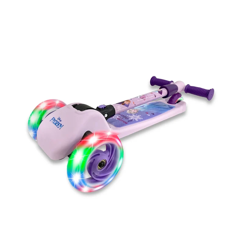 Spartan Frozen 3-Wheel LED Folding Scooter