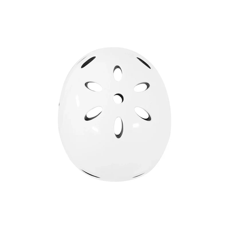 Spartan White Glossy Helmet - L-58-62cm
