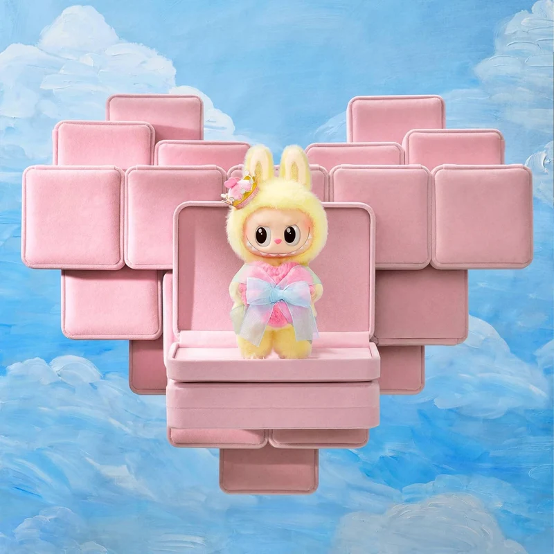 Labubu Pop Mart "The Monsters - Let's Checkmate" Vinyl Plush Pendant