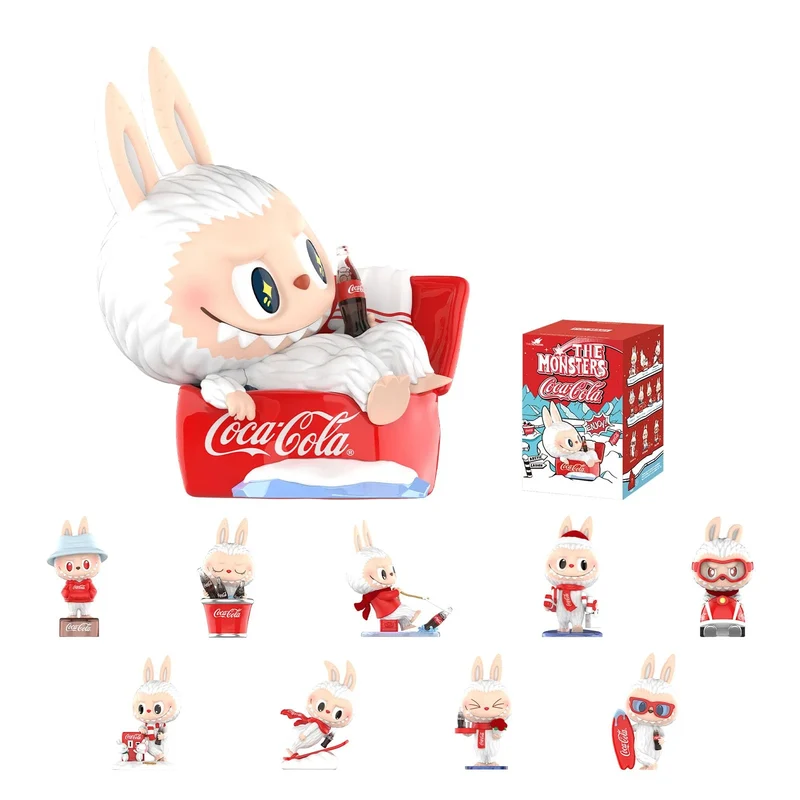 PopMart Labubu The Monsters Coca-Cola Series Figure Single Blind Box