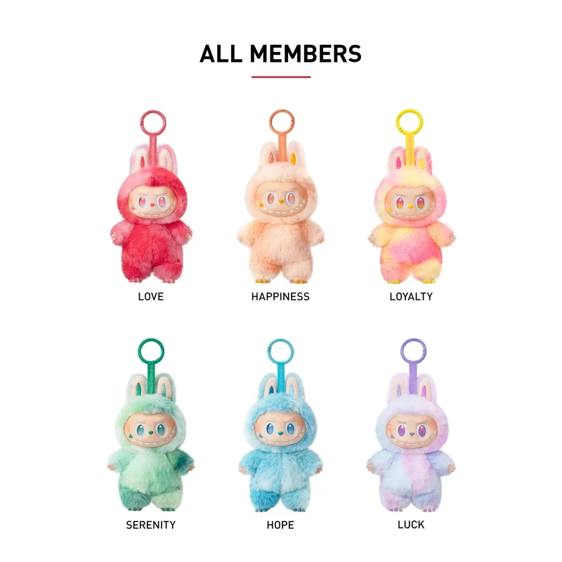 Pop Mart Labubu "The Monsters - Big into Energy" Series Vinyl Plush Pendant Sealed Case (6 Blind Box)