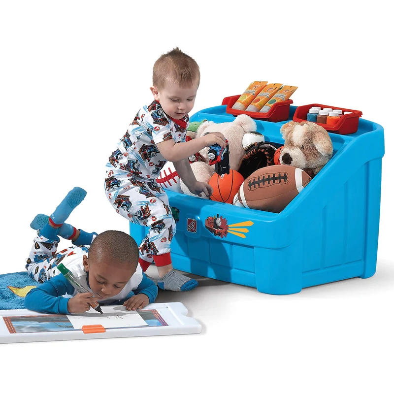 Step2 Thomas the Tank Engine 2-in-1 Toy Box & Art Lid
