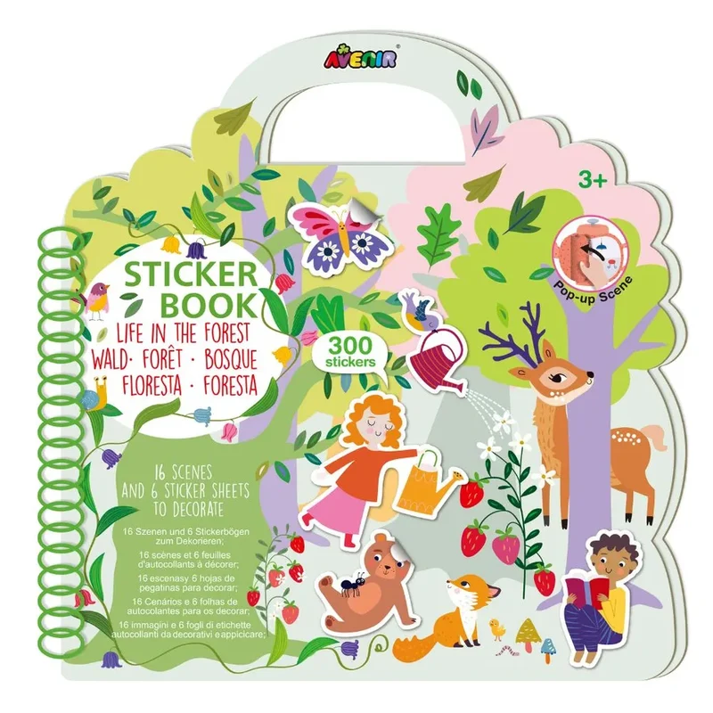 Avenir Sticker BookLife In The Forest