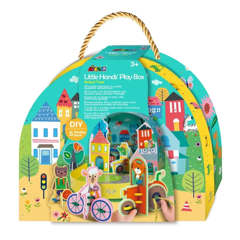 Avenir Little Hands Play Box Animal Town