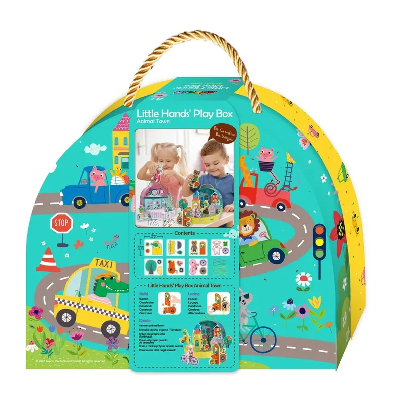 Avenir Little Hands Play Box Animal Town