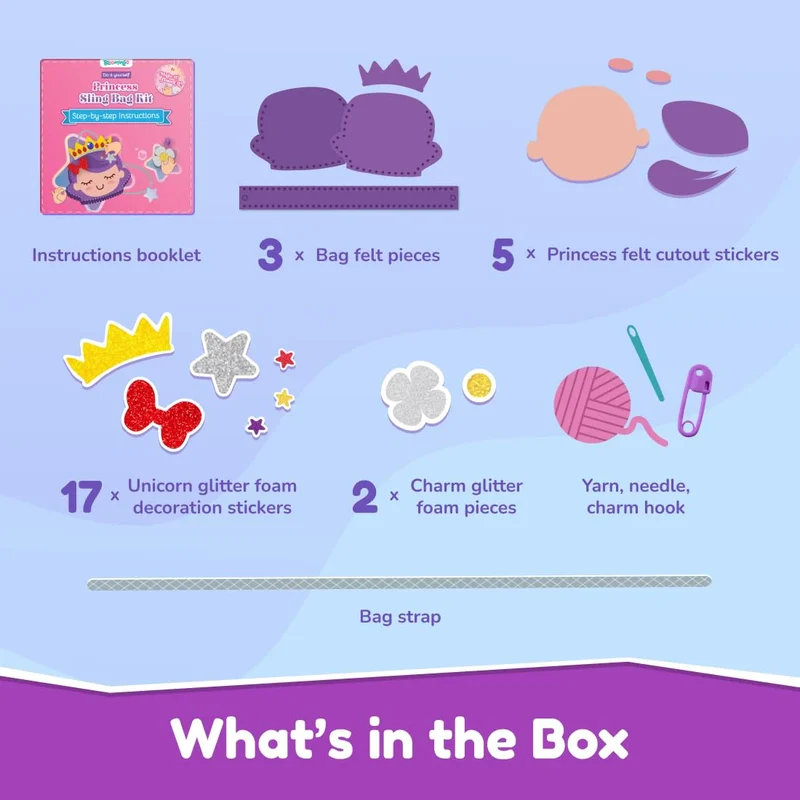 Bloomingo DIY - Princess Sling Bag Kit